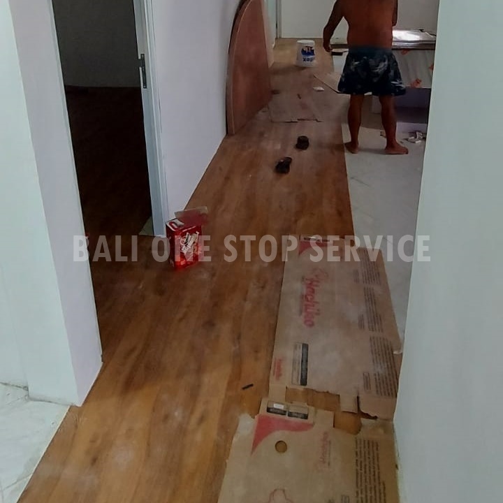 Jasa Pemasangan Vinyl Lantai di Bali