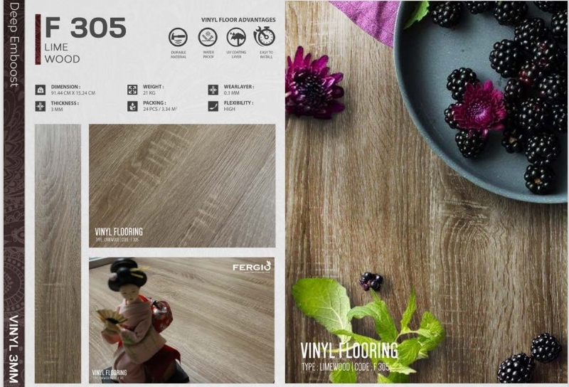 Motif Vinyl FERGIO di Bali