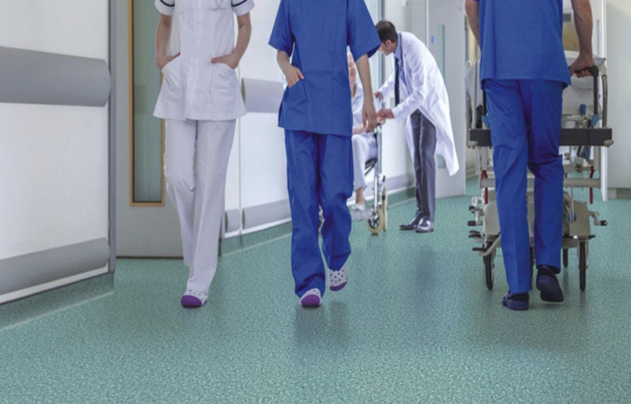 Vinyl Lantai Hospital di Balibali